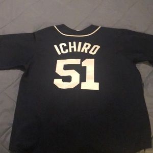 Majestic Ichiro Suzuki Seattle Mariners Jersey